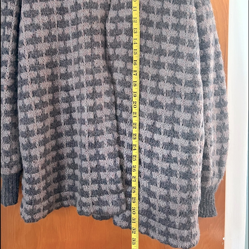 Vintage 60’s era wool coat. Lavender and gray in color. Very good condition.